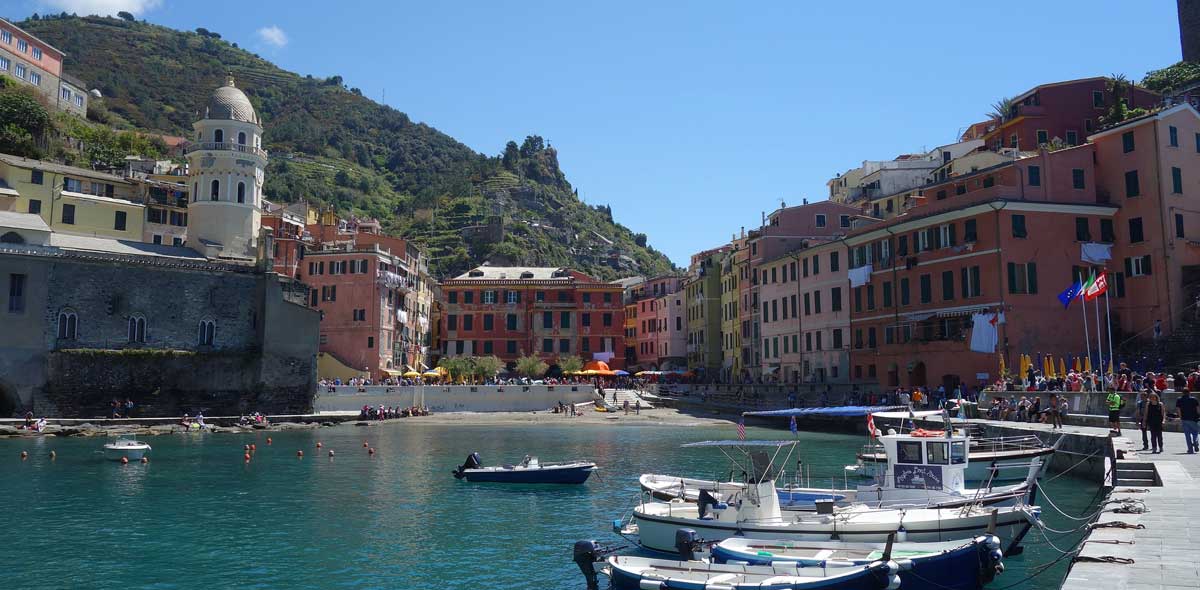 Itinerario Cinque Terre Velamica Charter Nautico